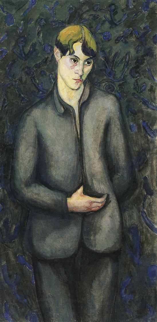 Сочинение по картине: Штеренберг - "Портрет Эдгара"